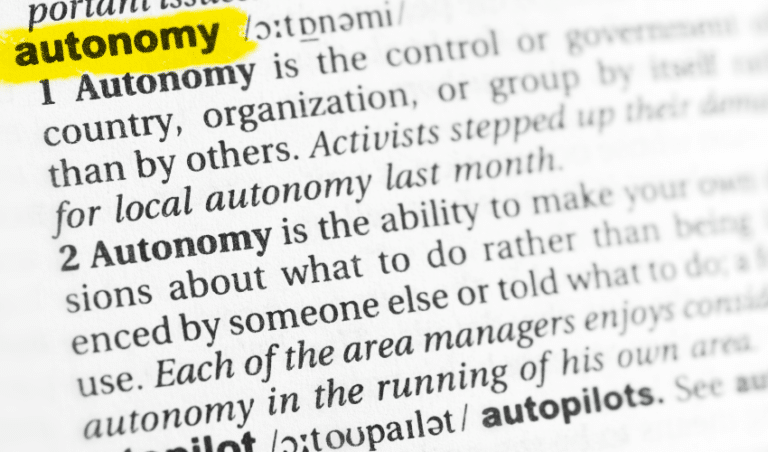 autonomy