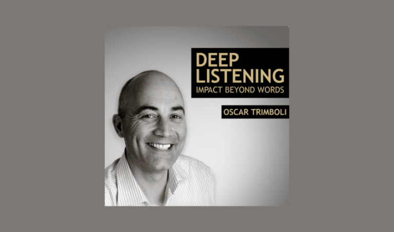 Deep Listening podcast with Oliver Trimboli